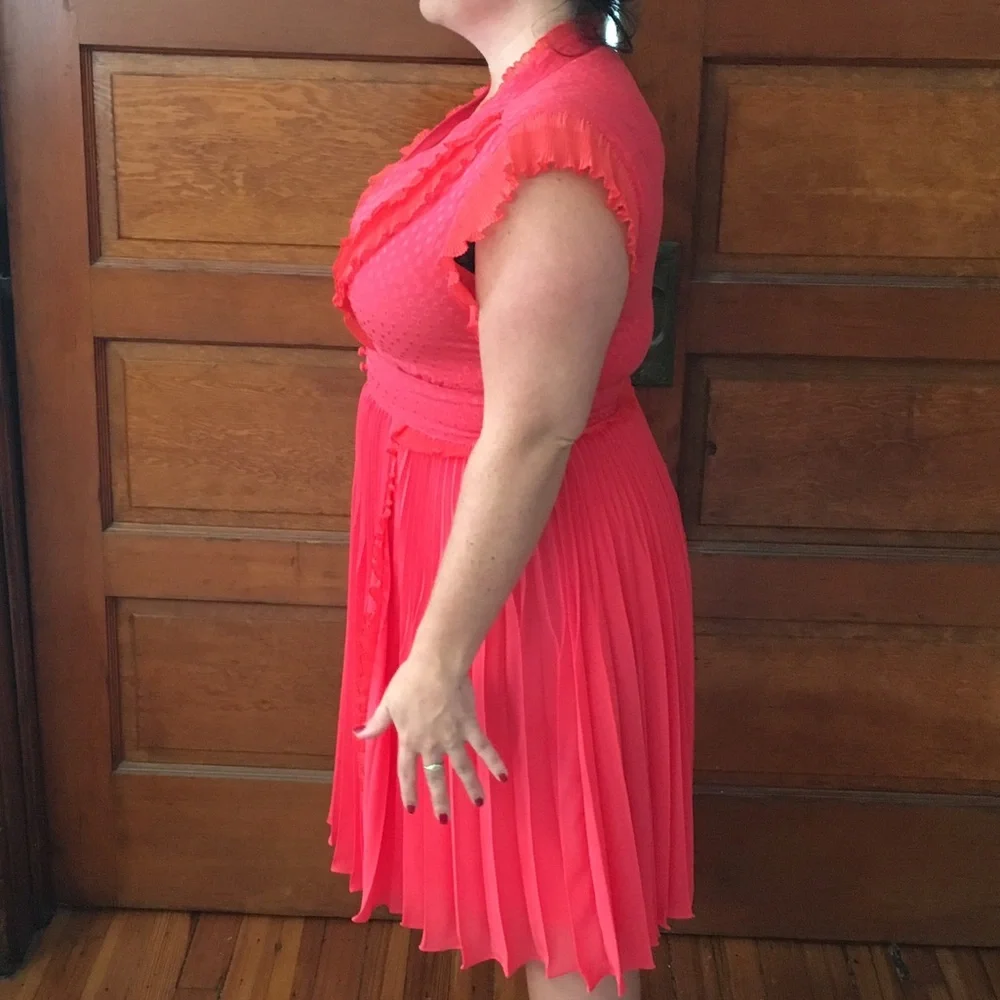 NWT Karen Millen Retro Midi Dress - Picture 3 of 5